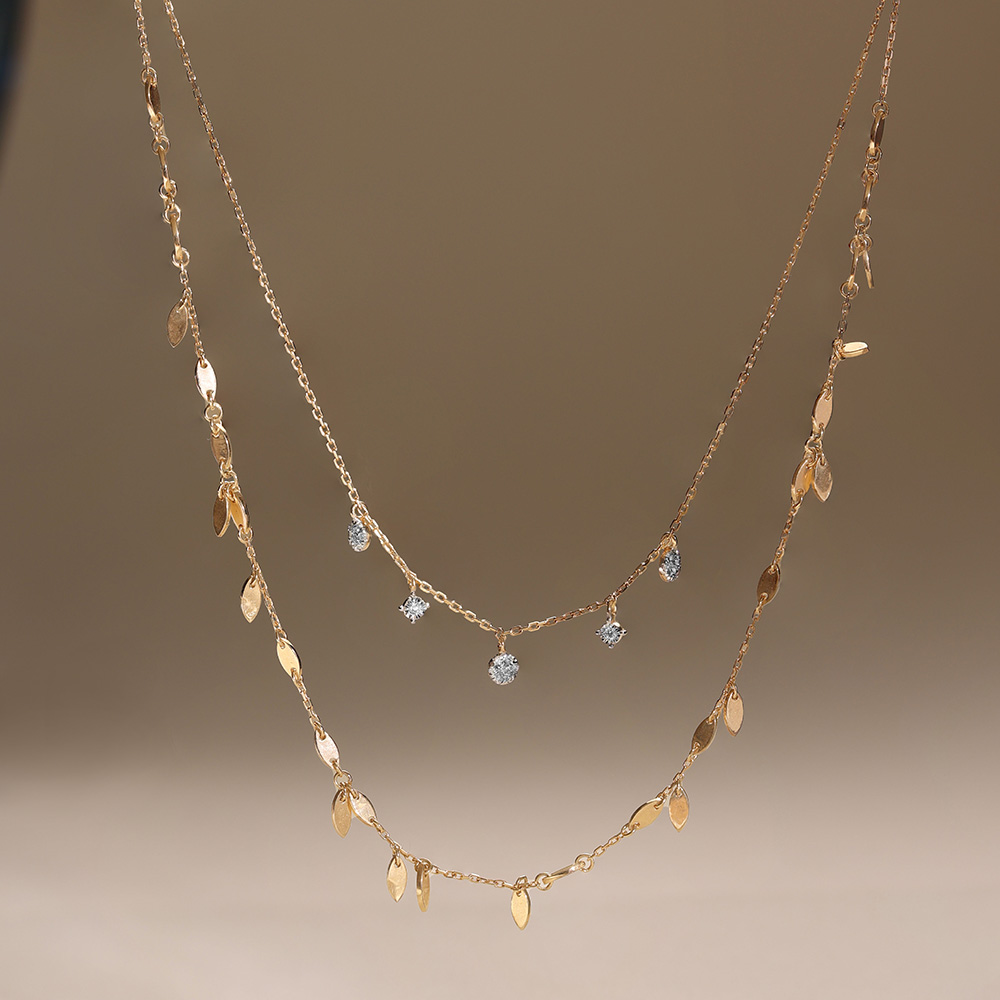 Playful Layers Diamond Necklace,,hi-res image number null