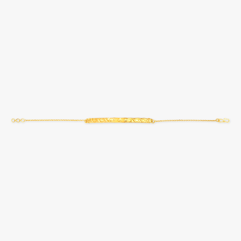 Twirling Vine Gold Bracelet,,hi-res image number null