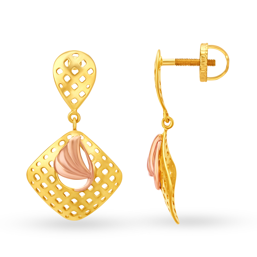 Radiant Gold Pendant and Earrings Set,,hi-res image number null