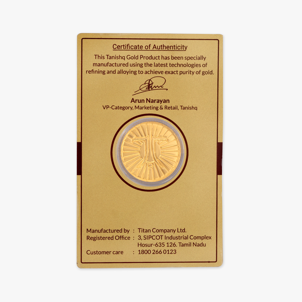 1 gram 24 Karat Gold Coin,,hi-res image number null