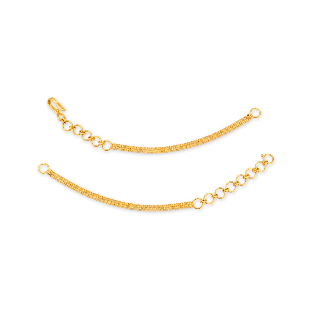 

Classic 22 Karat Yellow Gold Flat Back Chain