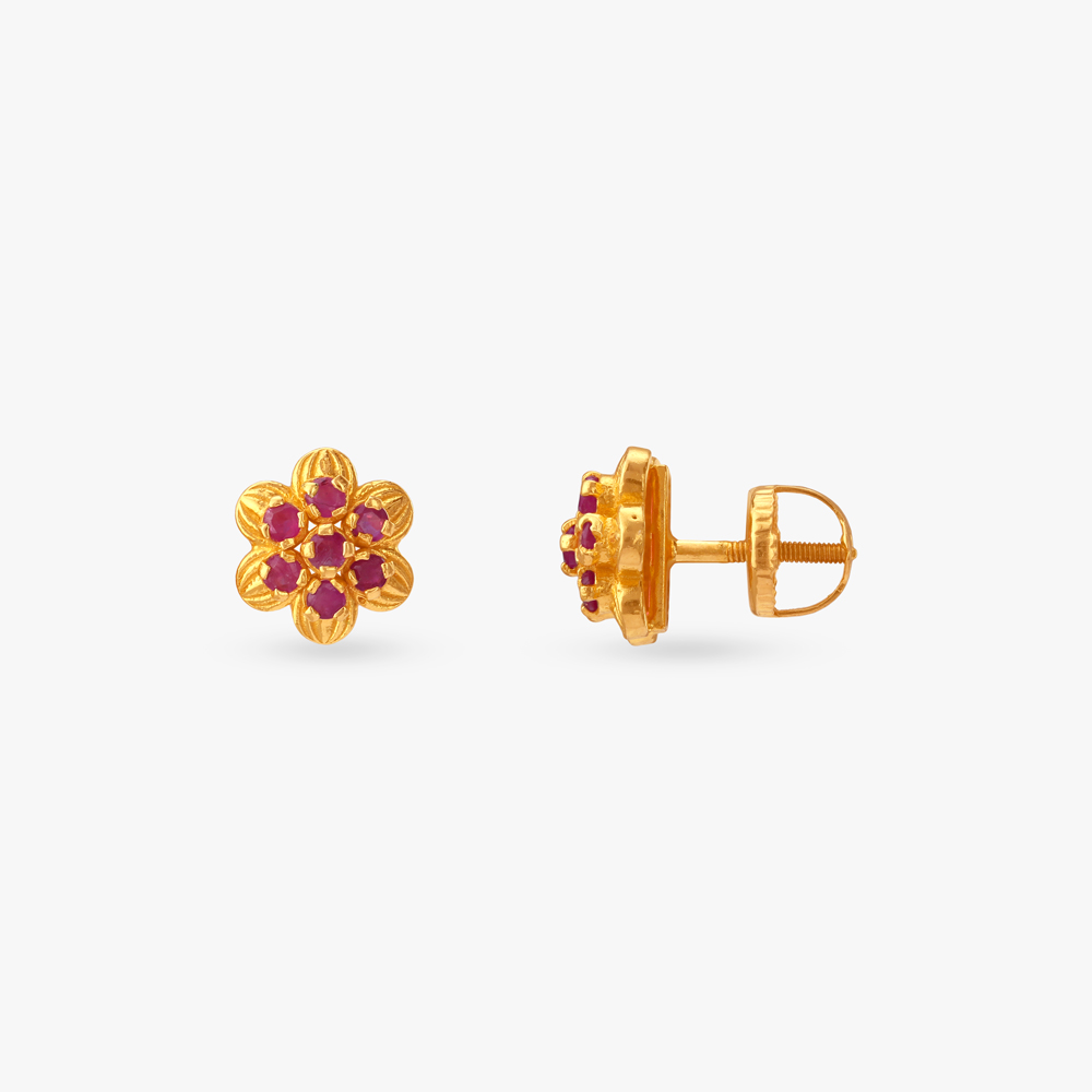 Petals Tales Stud Earrings,,hi-res image number null