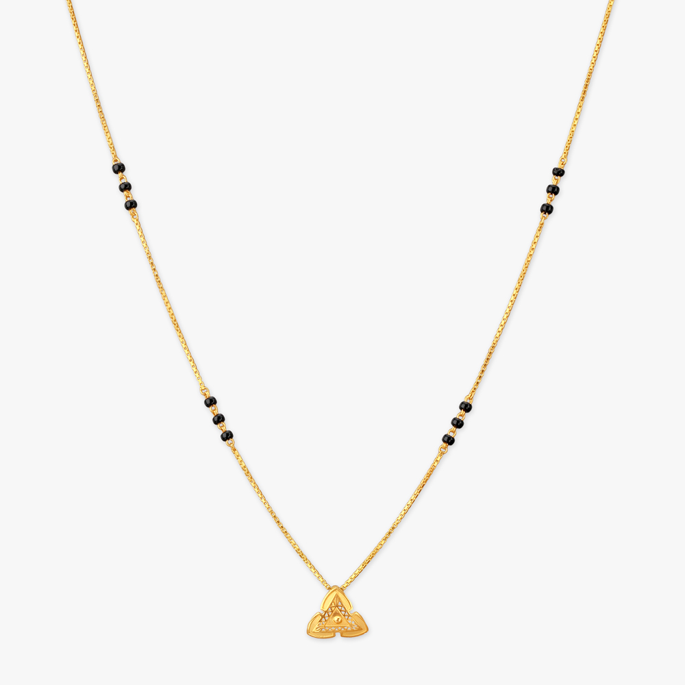 Trinity Touch Gold Mangalsutra,,hi-res image number null