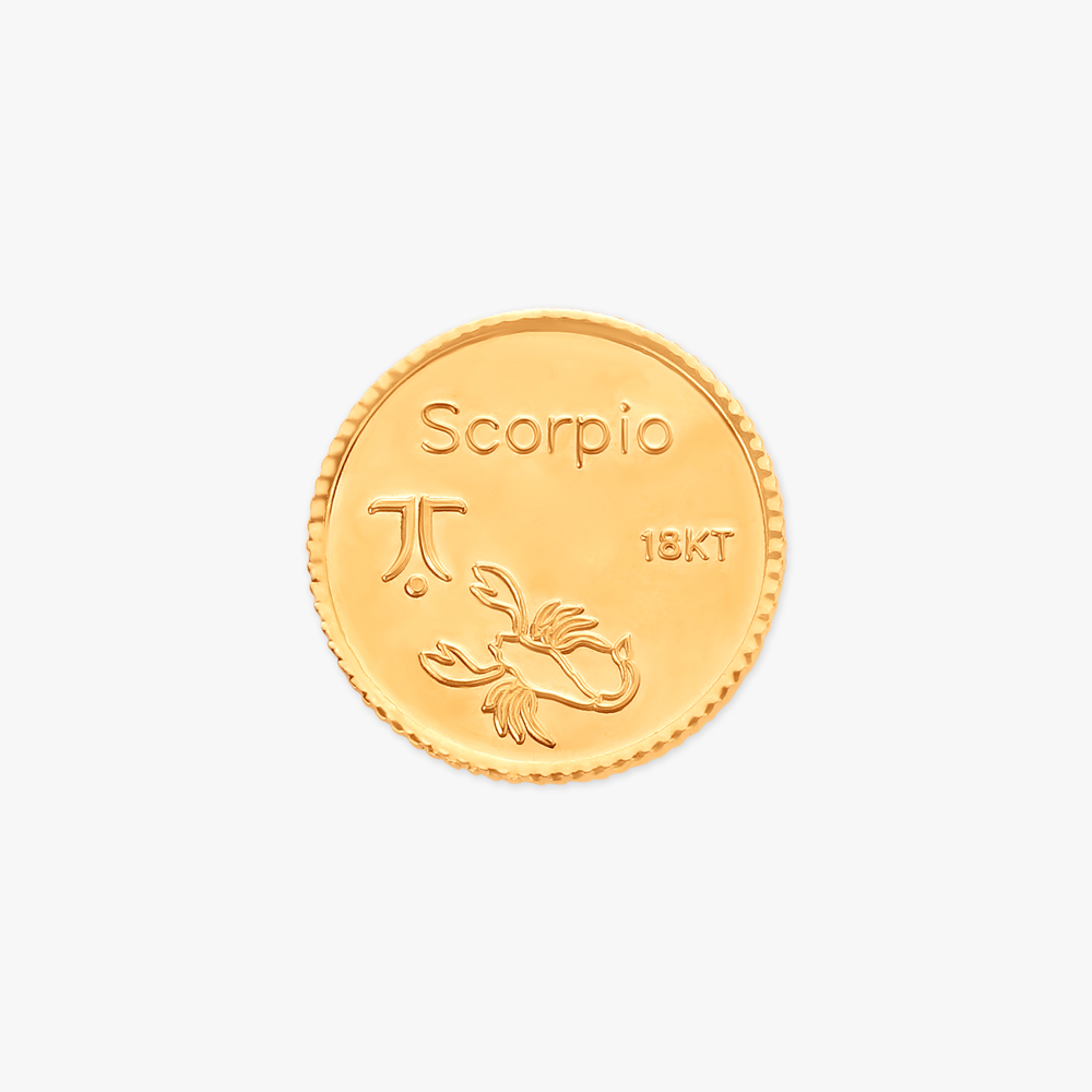 Intuitive Scorpio Coin,,hi-res image number null