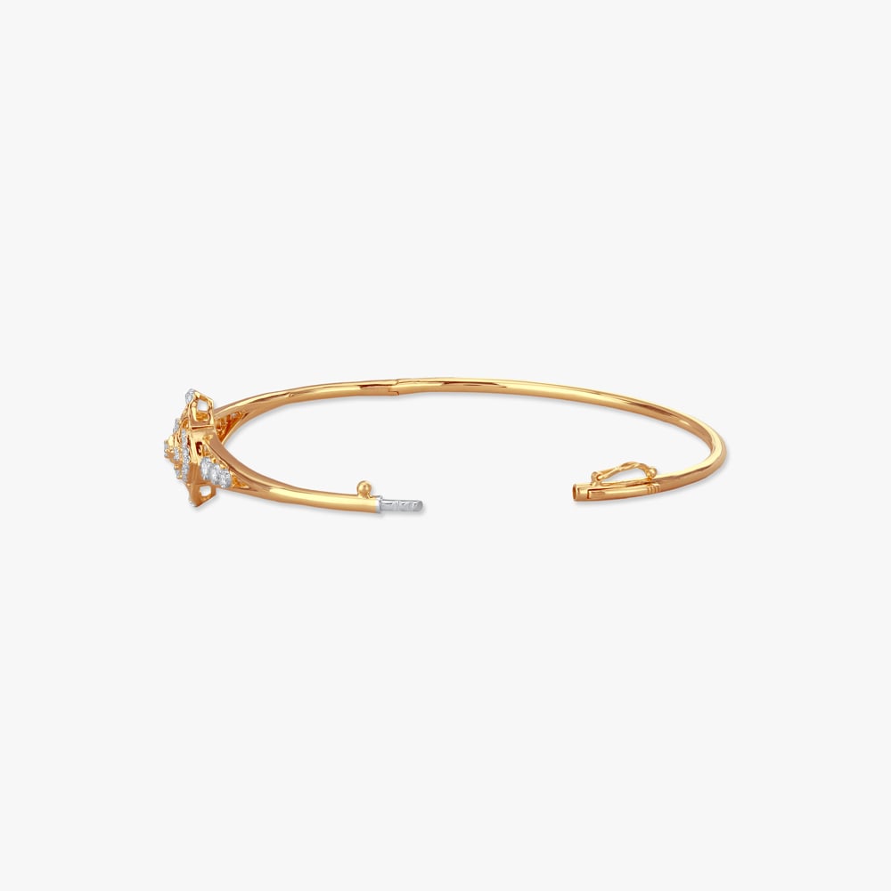 Regal Bloom Diamond Bangle,,hi-res image number null