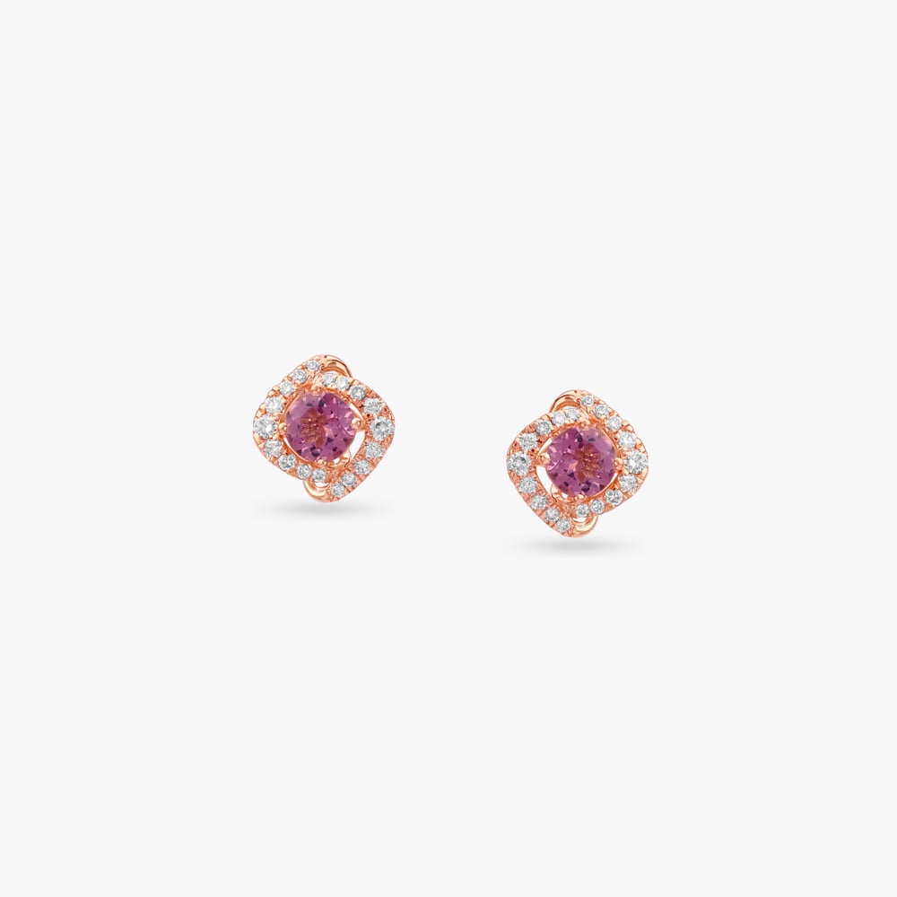 Pink Twilight Diamond Necklace Set,,hi-res image number null
