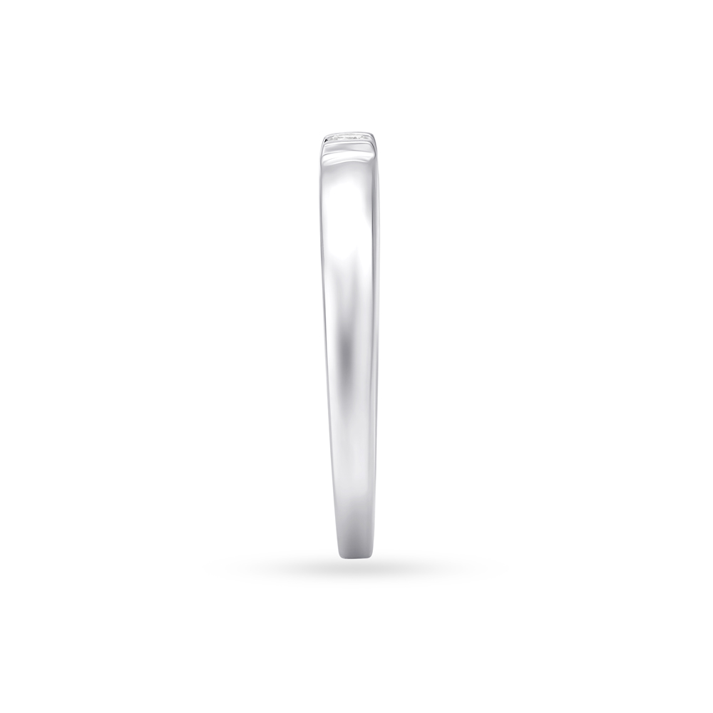 Pristine Diamond Platinum Finger Ring,,hi-res image number null