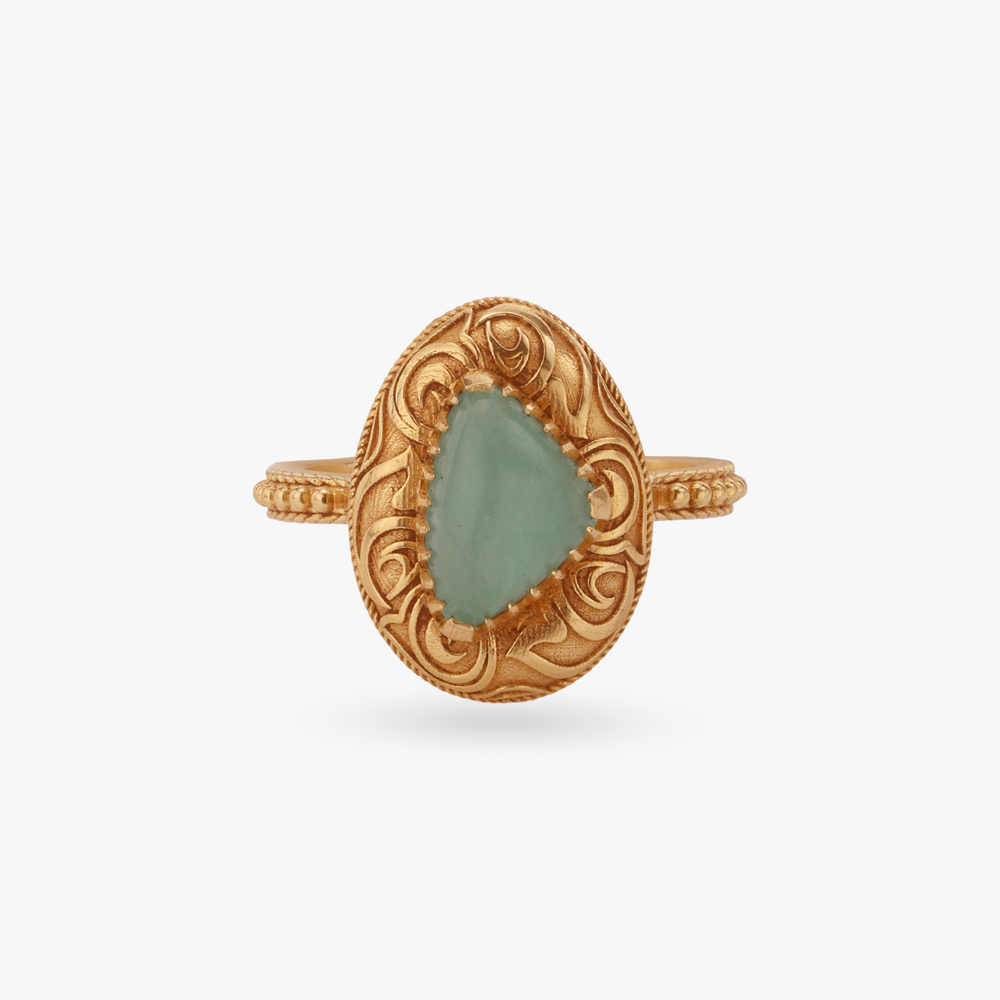 Verdant Bloom Gold Ring,,hi-res image number null
