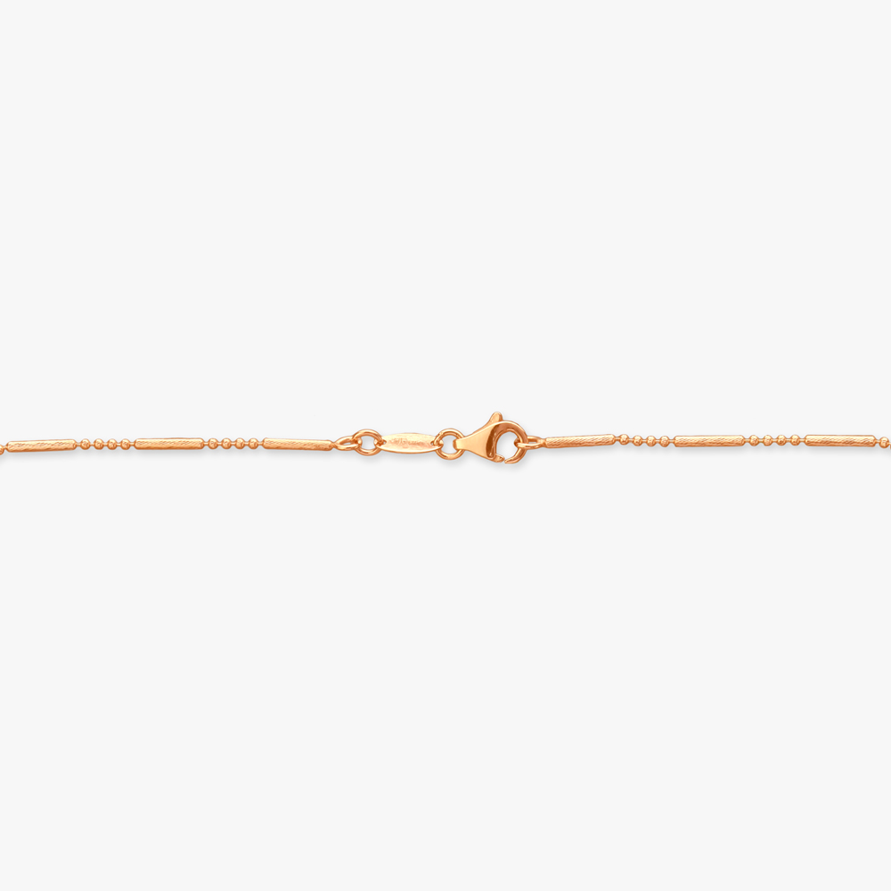 Frosted Bullet Gold Chain,,hi-res image number null