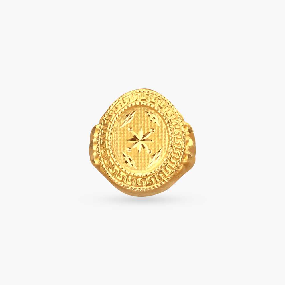 

Imperial Dial Gold Ring for Men
