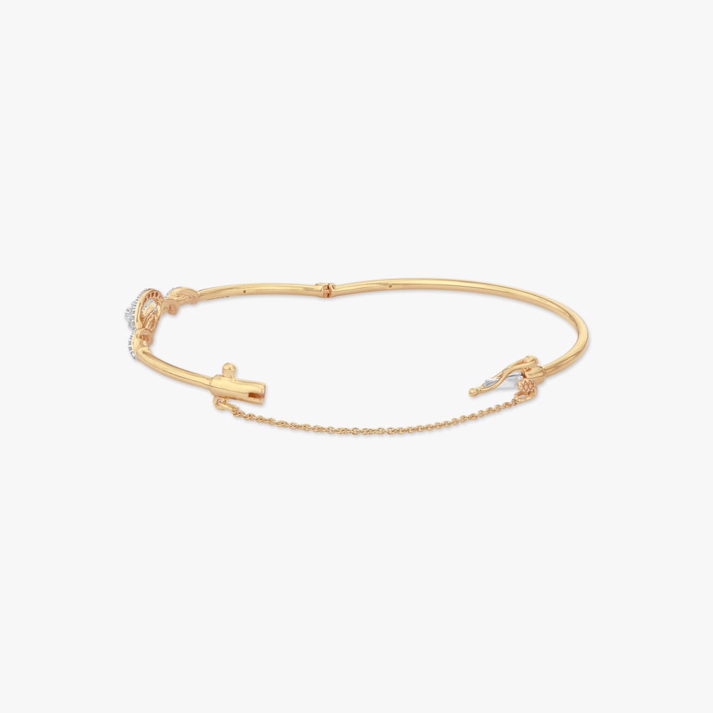 Radiant Loop Diamond Bangle,,hi-res image number null