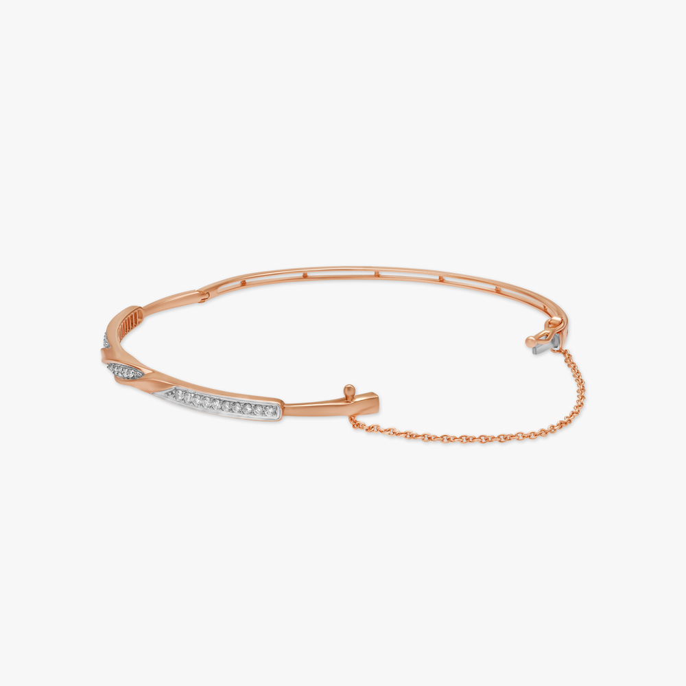 Streamline Shine Diamond Bangle,,hi-res image number null