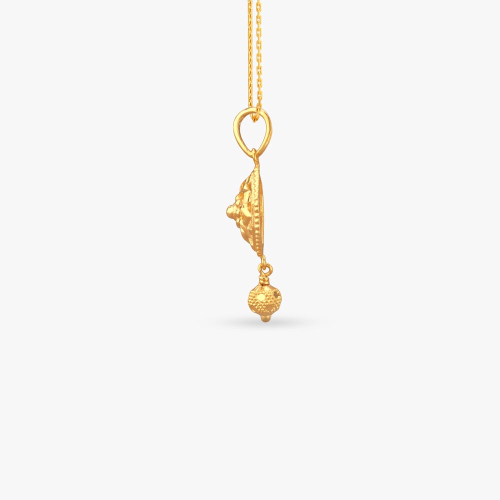 Floral Medley Gold Pendant,,hi-res image number null