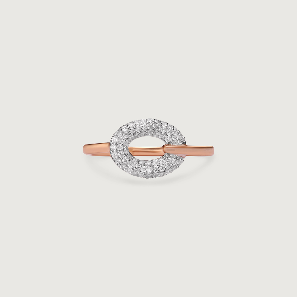 Orbit of Elegance Gold & Diamond Finger Ring,,hi-res image number null