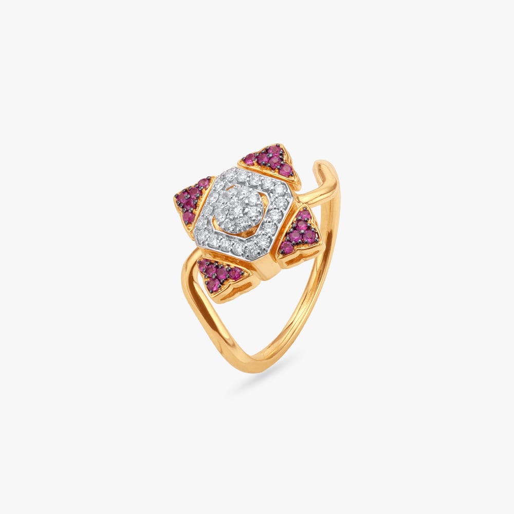 Royal Twirl Diamond Ring,,hi-res image number null