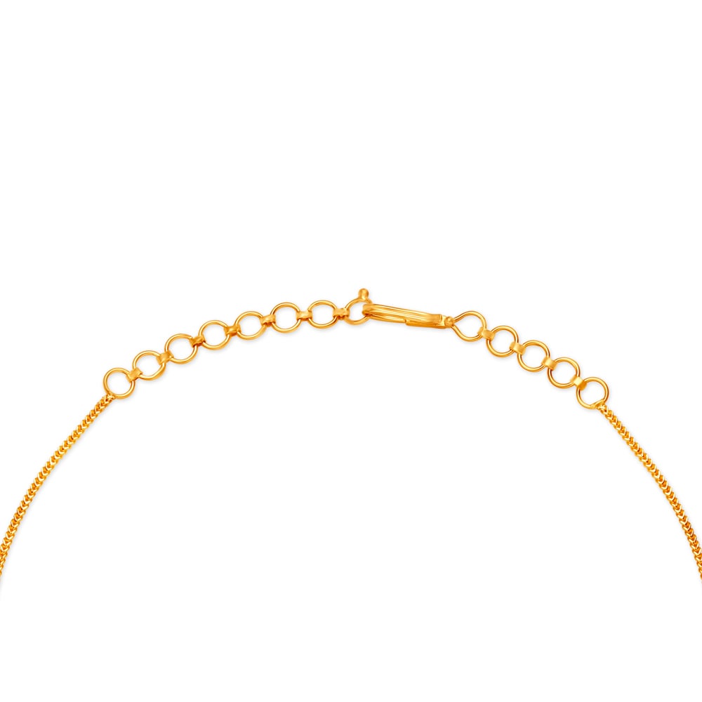 Dainty Gold Necklace Set,,hi-res image number null