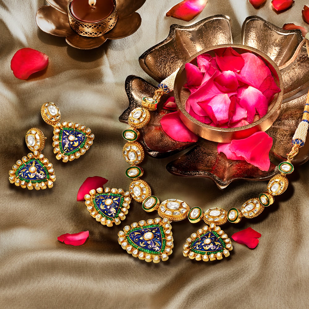 Bhavya Necklace Set,,hi-res image number null