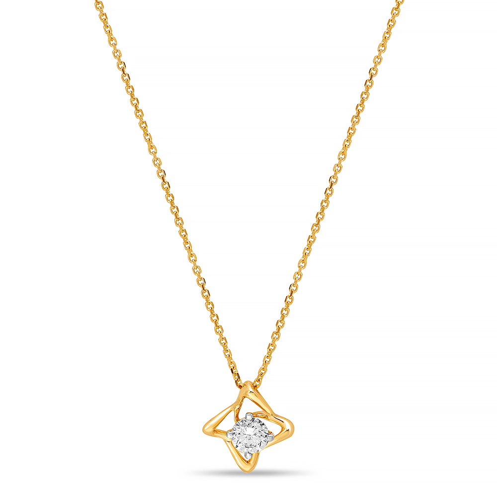 Sparkling Reflections Solitaire Necklace,,hi-res image number null