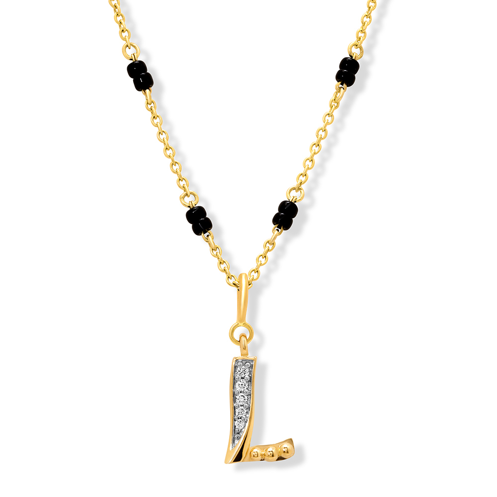 Mia Sutra DIY with Alphabet Charms- L,,hi-res image number null