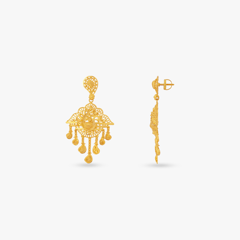 Mayura Arch Gold Necklace Set,,hi-res image number null