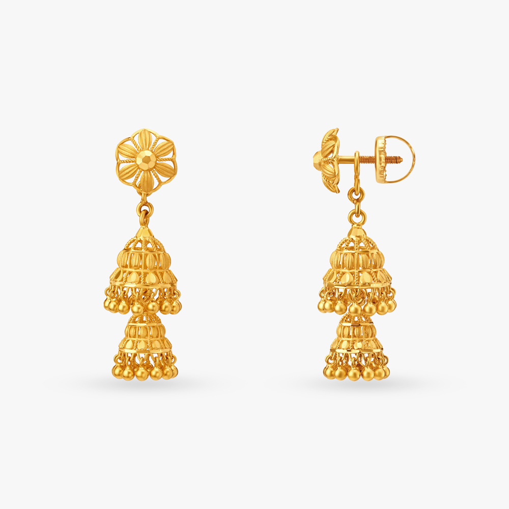 Sparkles Of Tradition Jhumka,,hi-res image number null