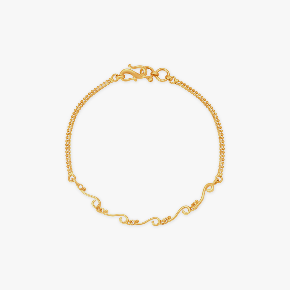 Dual Toned Gold Bracelet