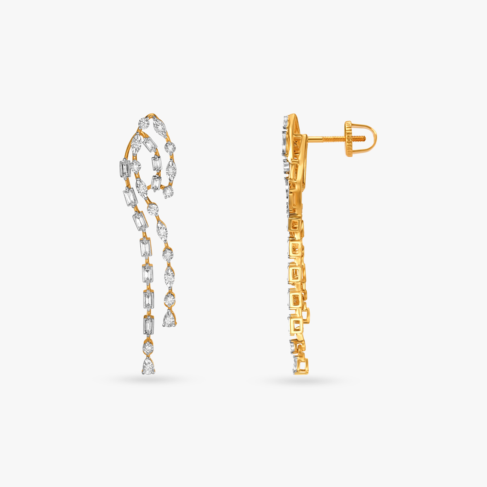 Shine and Flow Diamond Necklace Set,,hi-res image number null