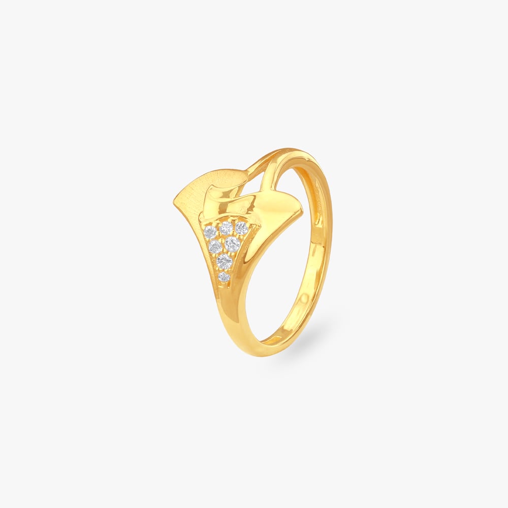 

Artistic Wrap Gold Ring