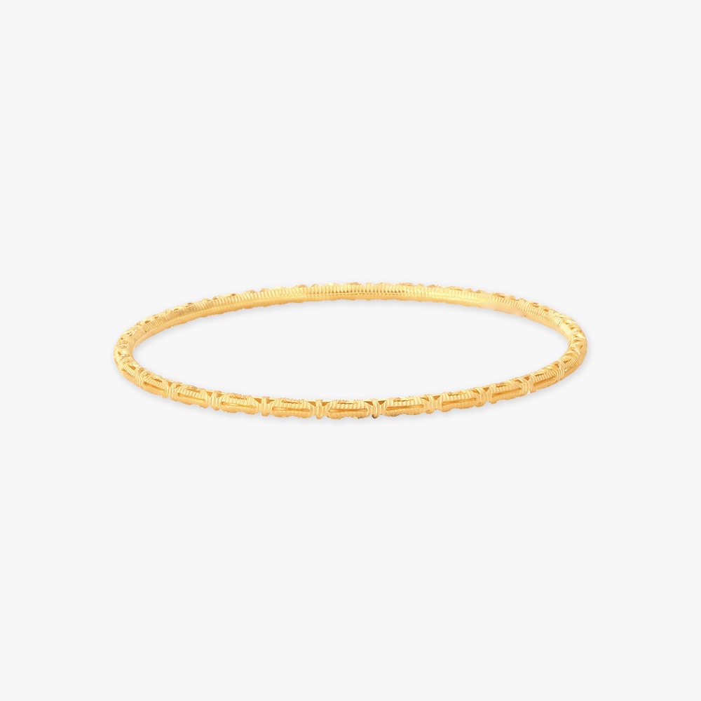 

Filigree Featherlight Bangle