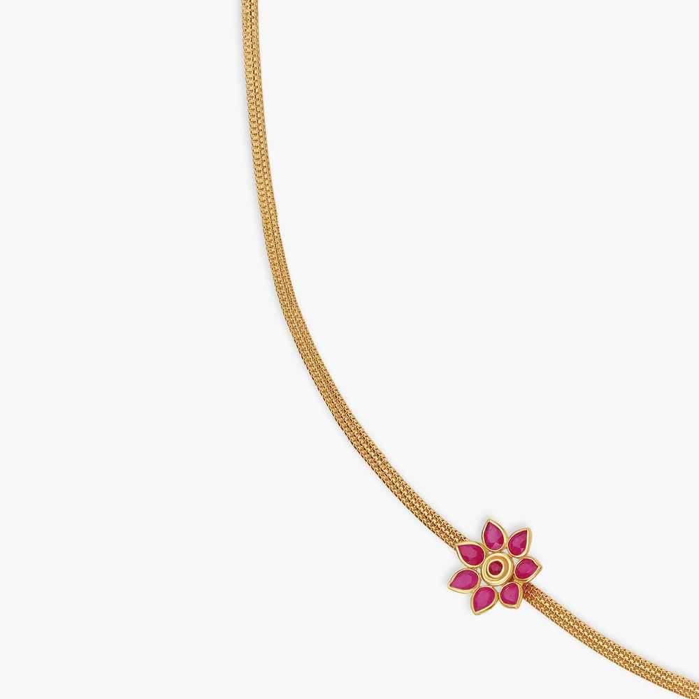Resplendent Ruby Floral Whispers Kodi Chain