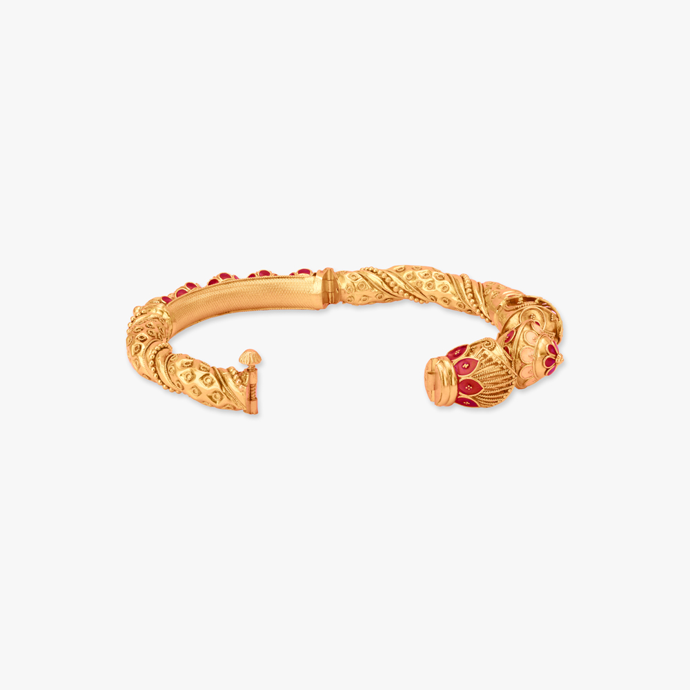 Shringar Sharoda Solid Bala Gold Bangles,,hi-res image number null