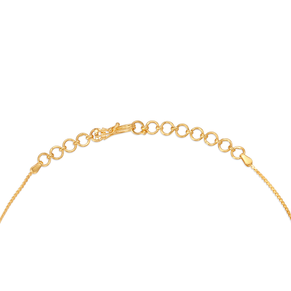 Striking Gold Necklace Set,,hi-res image number null