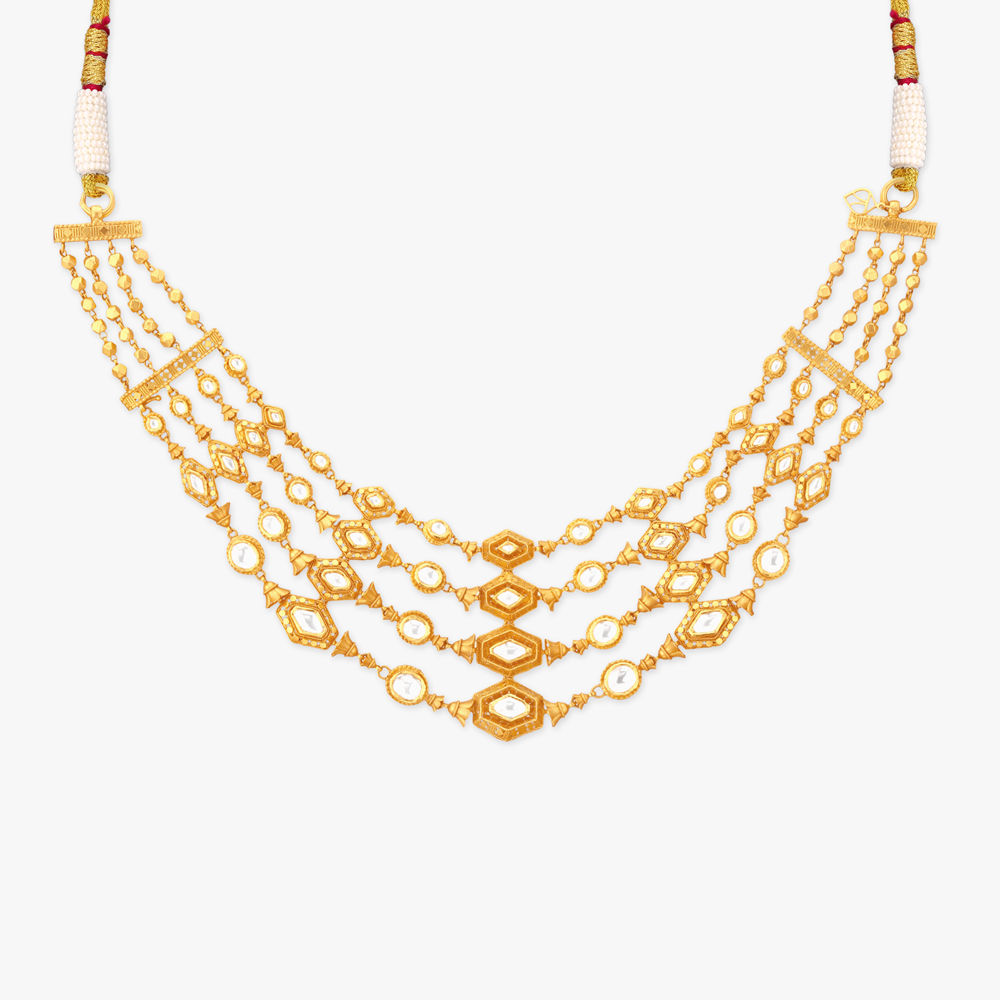 Cosmic Constellation Gold Necklace Set,,hi-res image number null