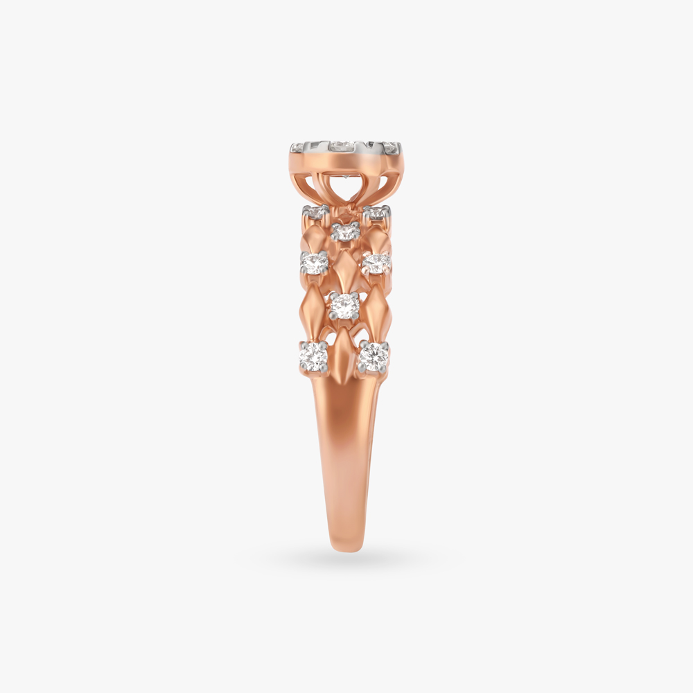 Enticing Geometric Diamond Ring,,hi-res image number null