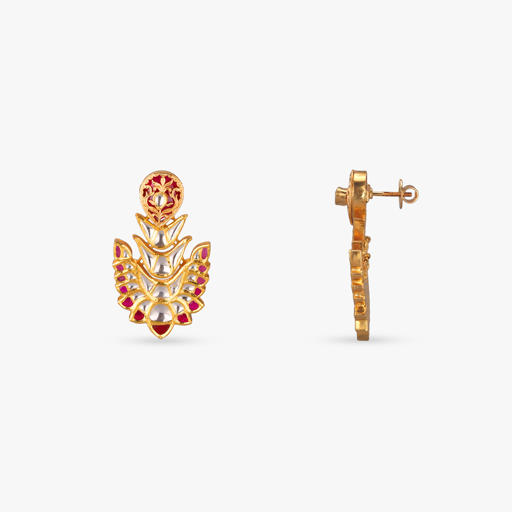 Ornate Majestic Gold Necklace Set,,hi-res image number null
