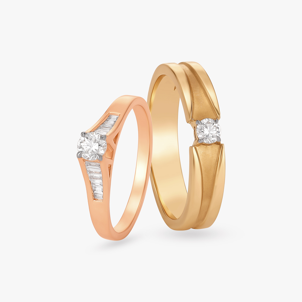 Last Forever Diamond Couple Rings,,hi-res image number null