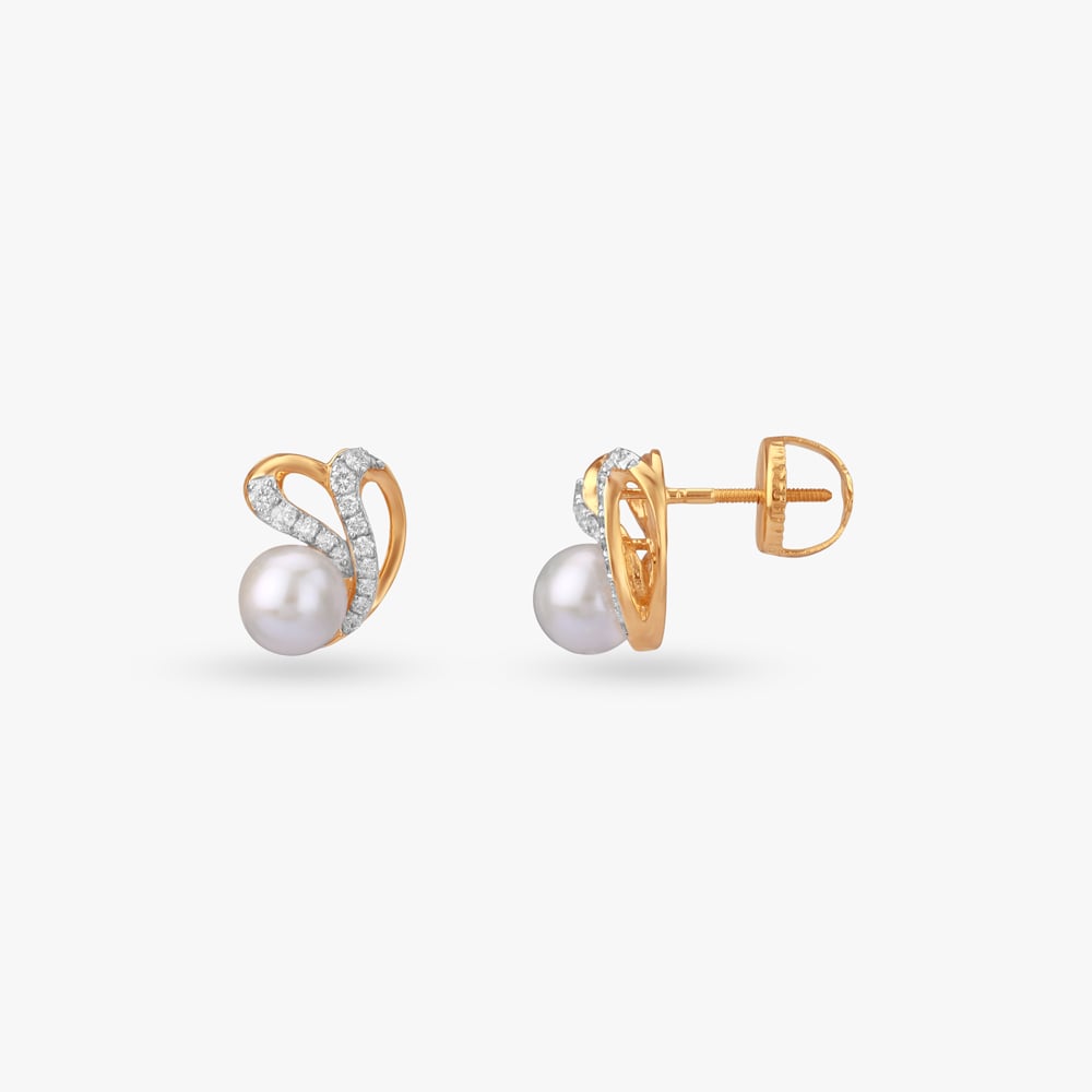Ivory Melody Diamond Pendant and Earrings Set,,hi-res image number null