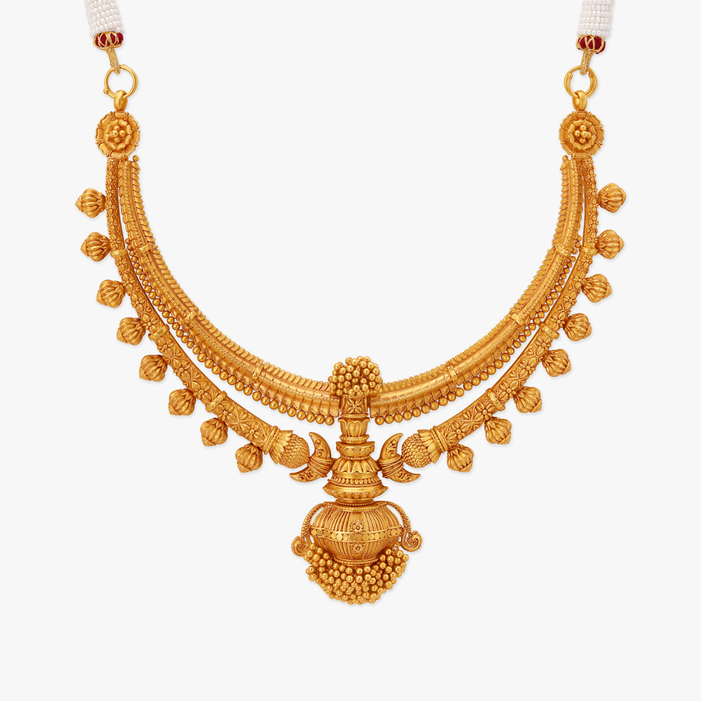 Regal Kanthi Gold Necklace Set,,hi-res image number null