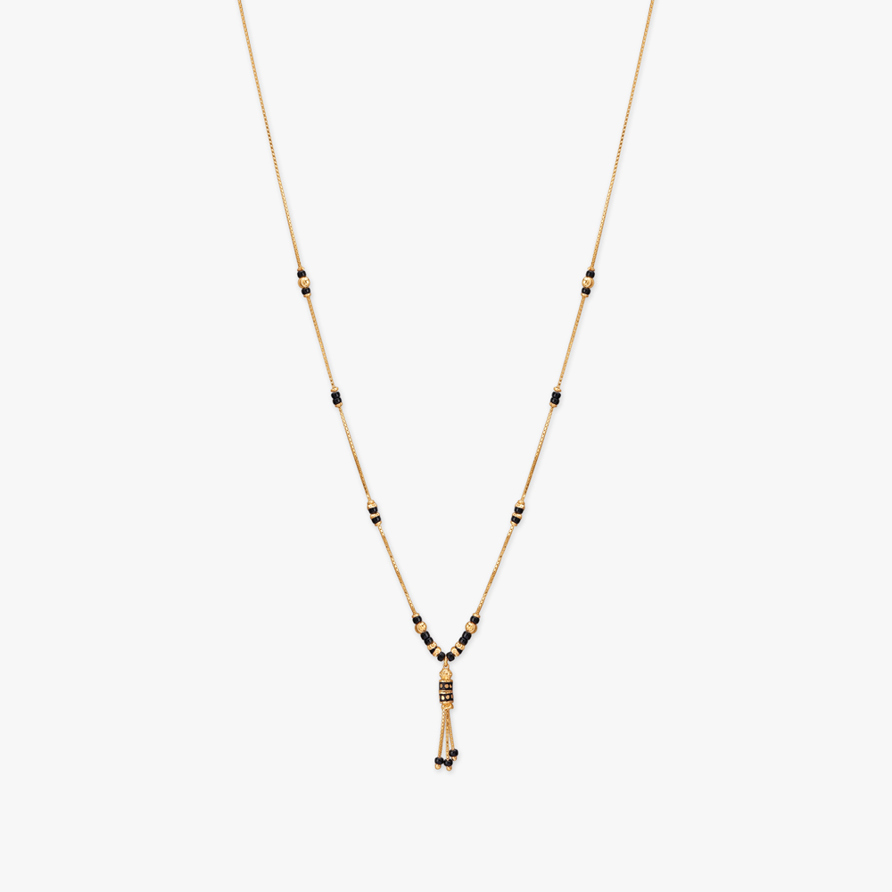 Sacred Tassel Gold Mangalsutra,,hi-res image number null