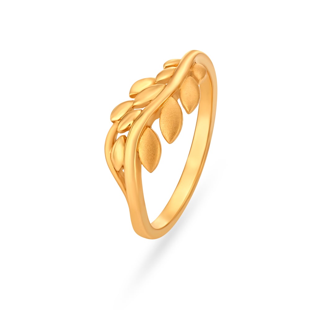 Berry Ring Hammered Gold – Misto Lino