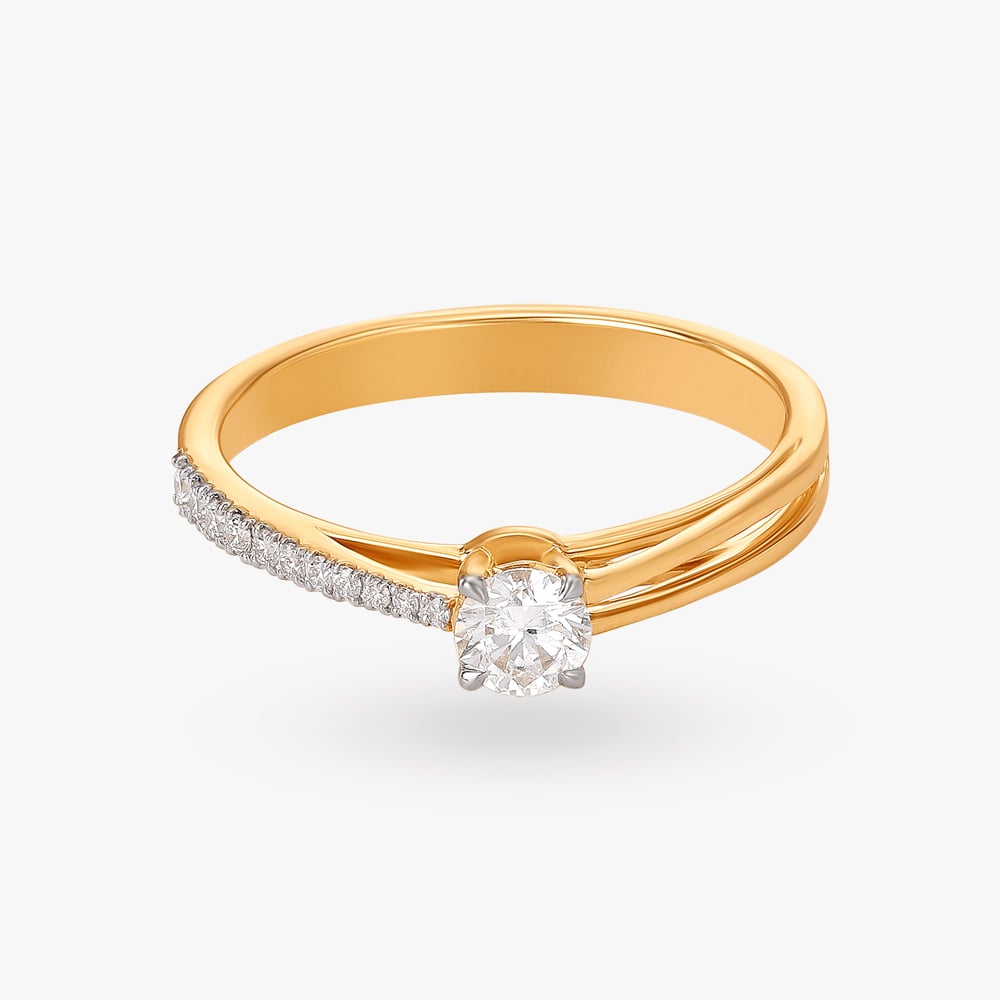 Inseparable Love Diamond Couple Rings,,hi-res image number null
