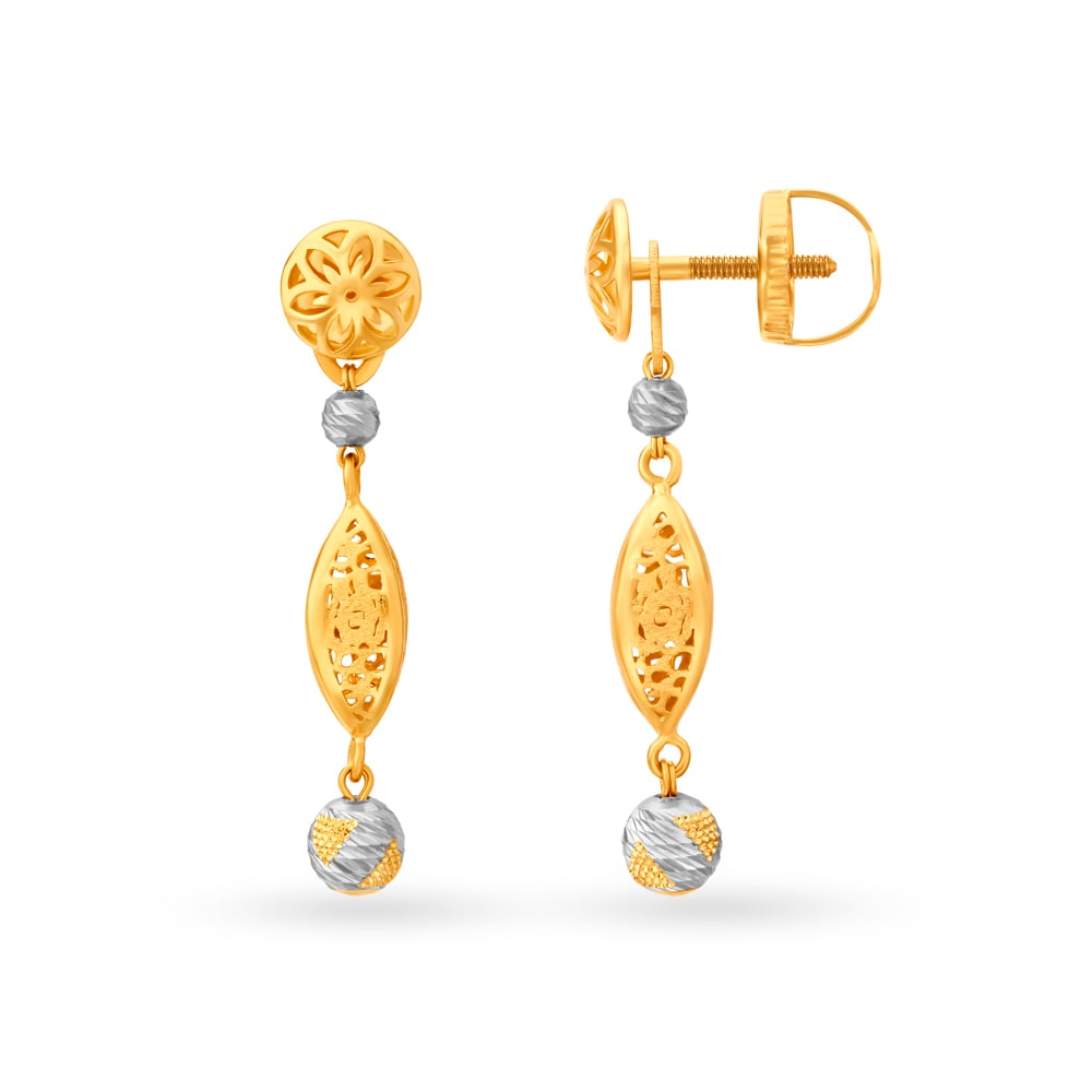 Classy Abstract Drop Earrings,,hi-res image number null