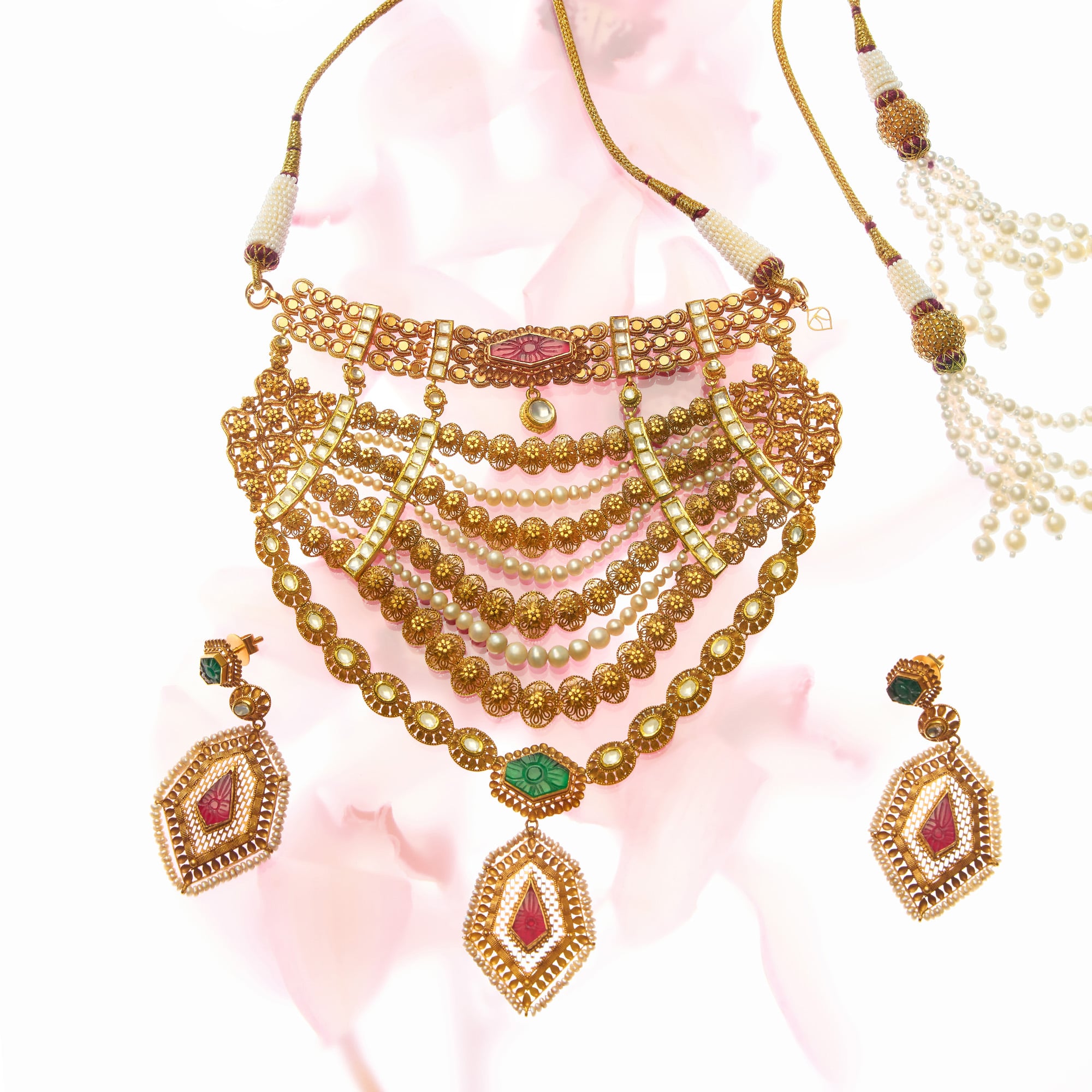 Glinting Layers Necklace Set,,hi-res image number null