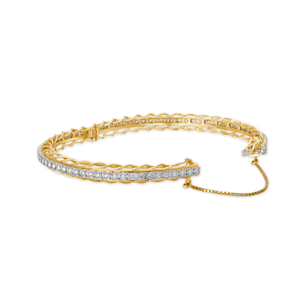 Enchanting Diamond Bangle,,hi-res image number null
