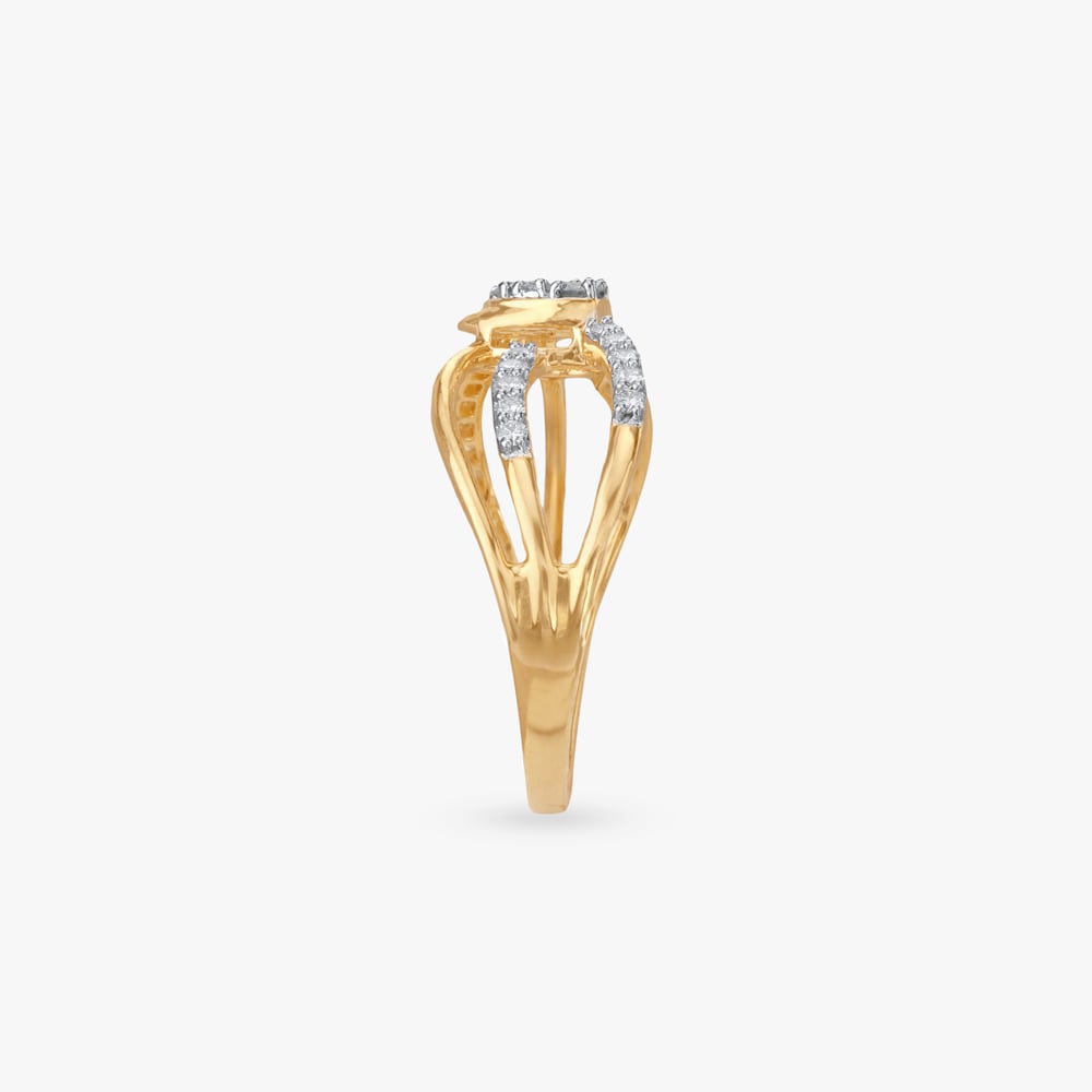 Romantic Charm Diamond Finger Ring,,hi-res image number null