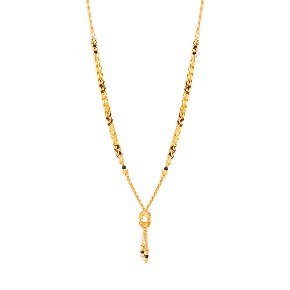 Weave and Knot Mangalsutra,,hi-res image number null