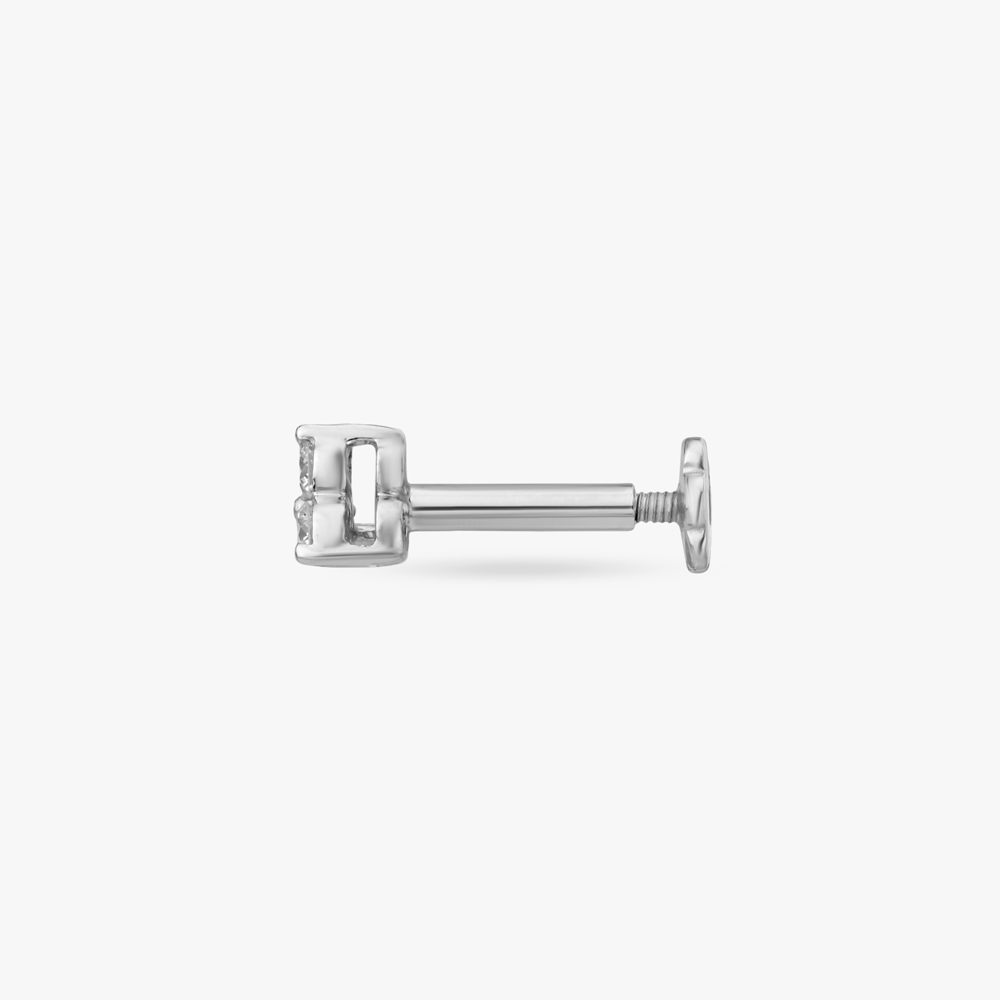 Trinity Glow Diamond Nose Pin,,hi-res image number null