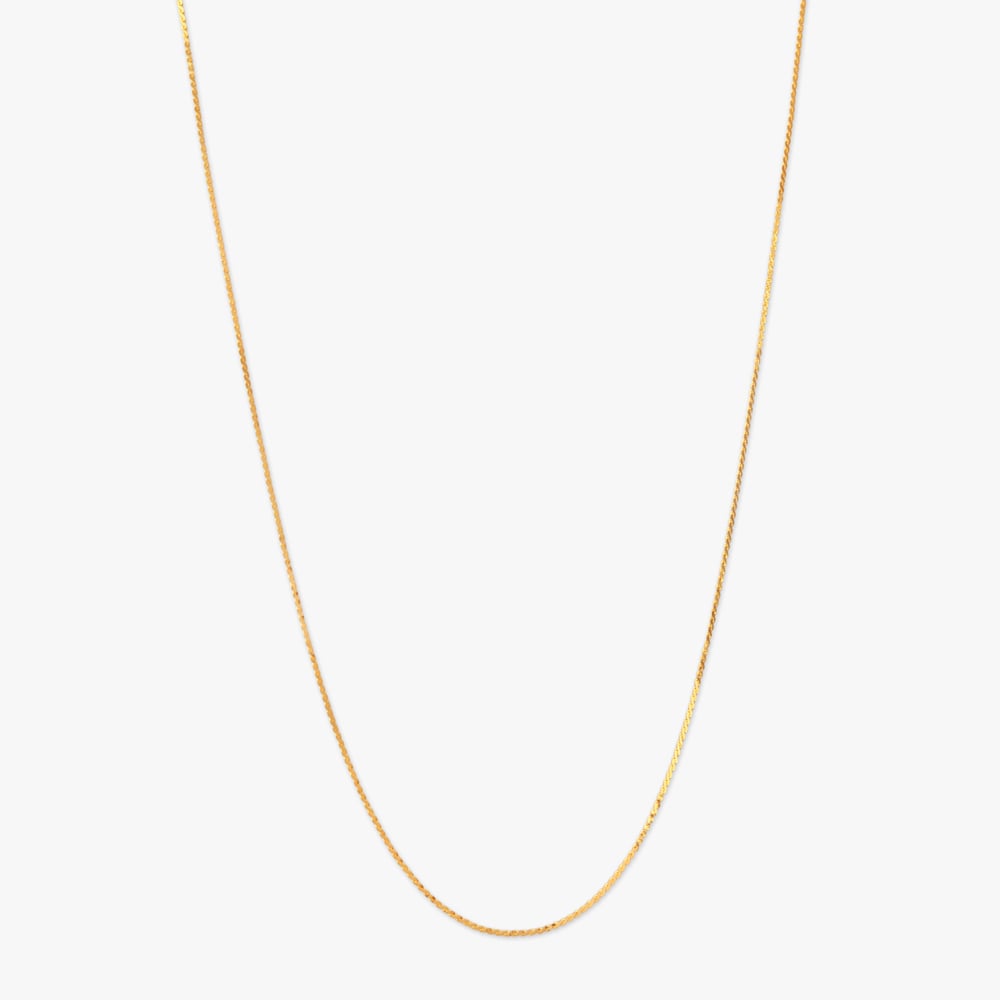 

Minimalist Shine Gold Chain For Men