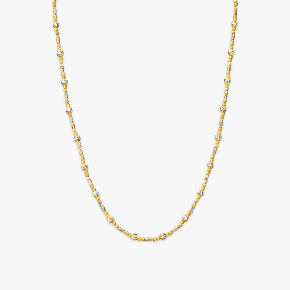 

Bead Link Gold Chain