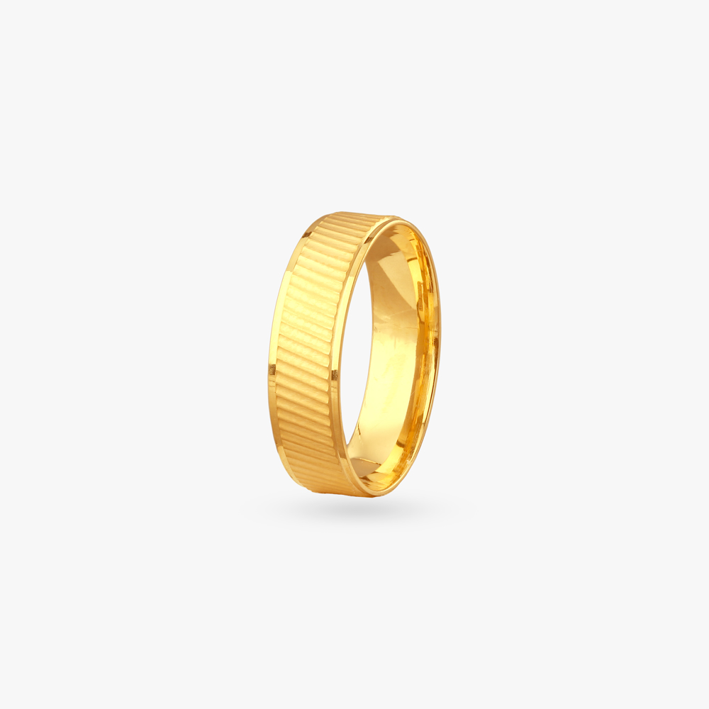 

Axis Gleam Gold Ring for Men
